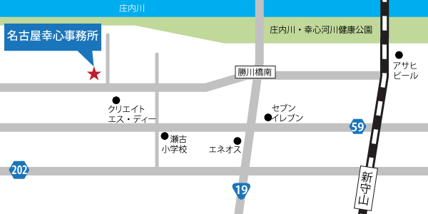 名古屋事務所MAP